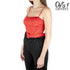 Body donna con cintura e spalline